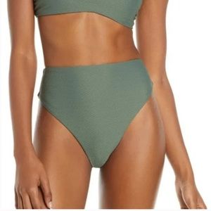 Chelsea28 Easy Retro High Waist Bikini Bottoms XS